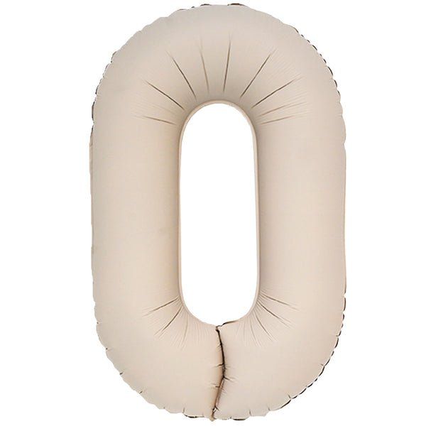 HELIUM-FILLED 40" # ZERO - Taupe