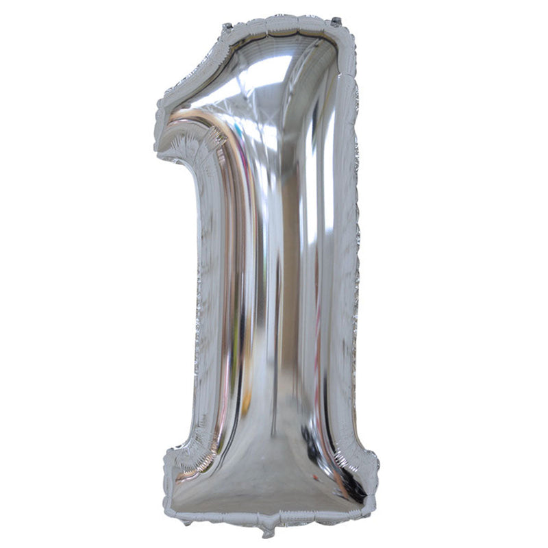 AIR-FILLED 14" Number ONE - Silver