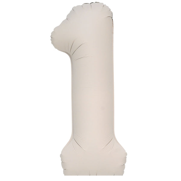 HELIUM-FILLED 40" # ONE - Taupe
