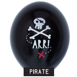 Helium-filled 11" - Pirate