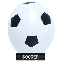 Helium-filled 11" - Soccer