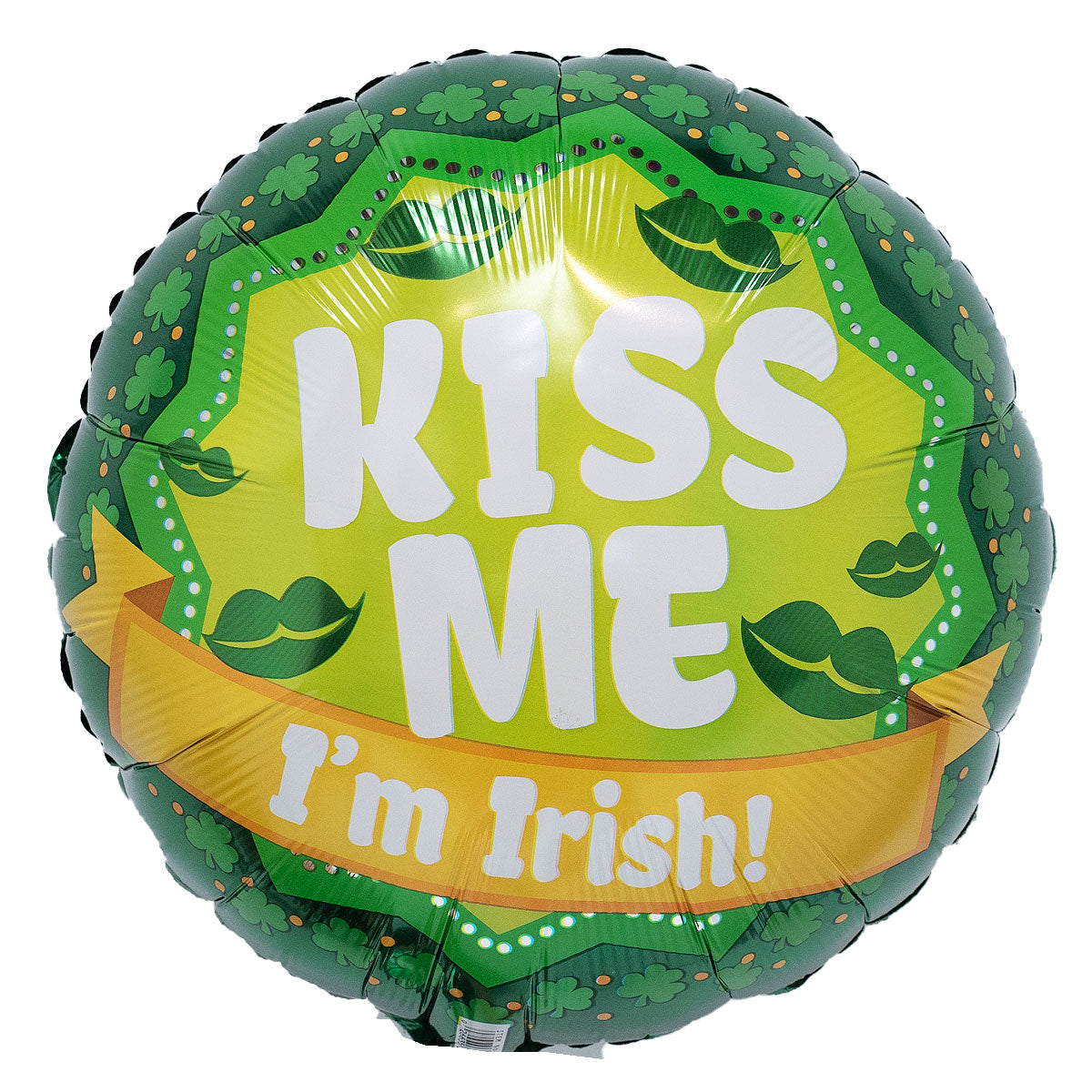 18" Kiss Me I'm Irish