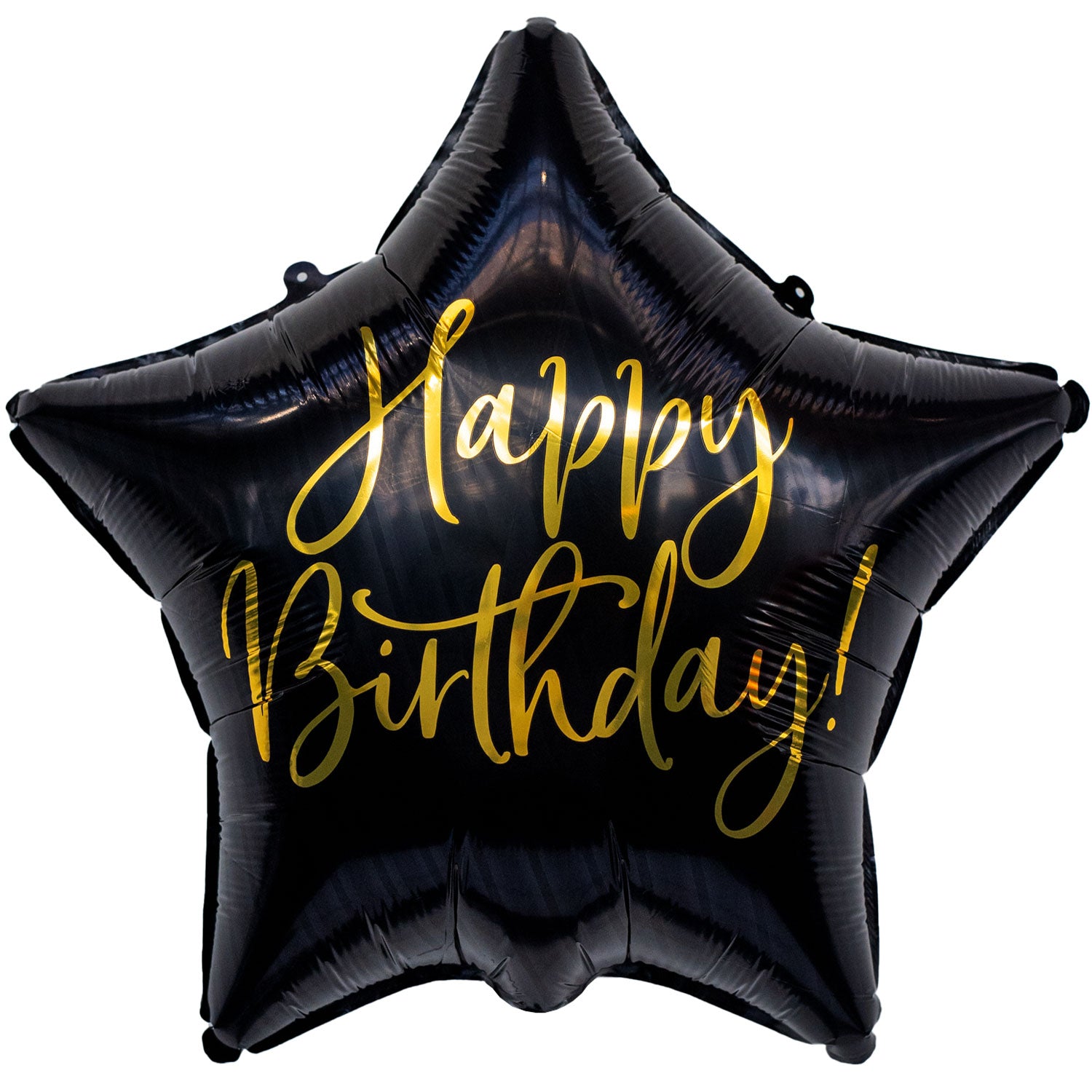 18" Birthday Star - Black
