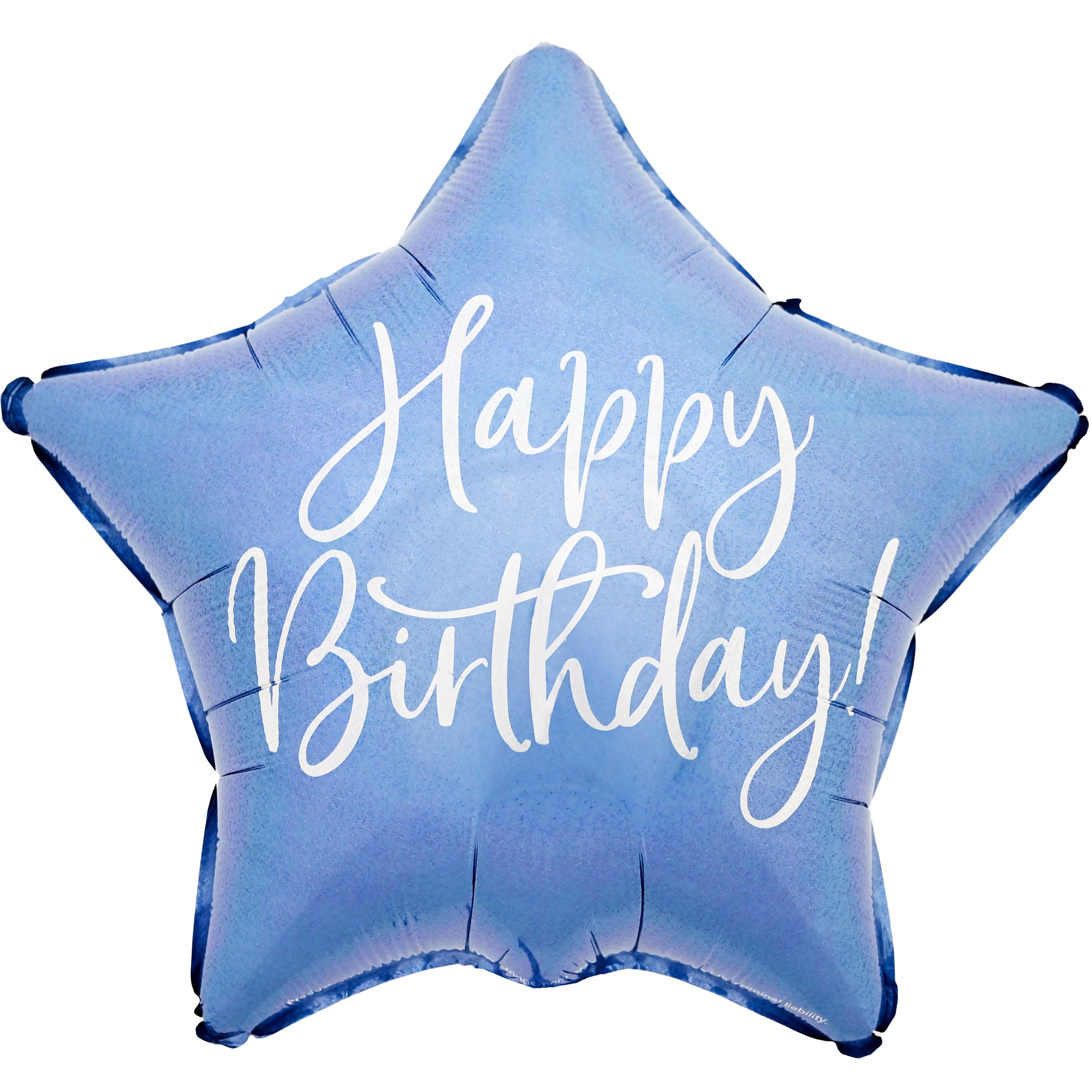 18" Birthday Star - Blue