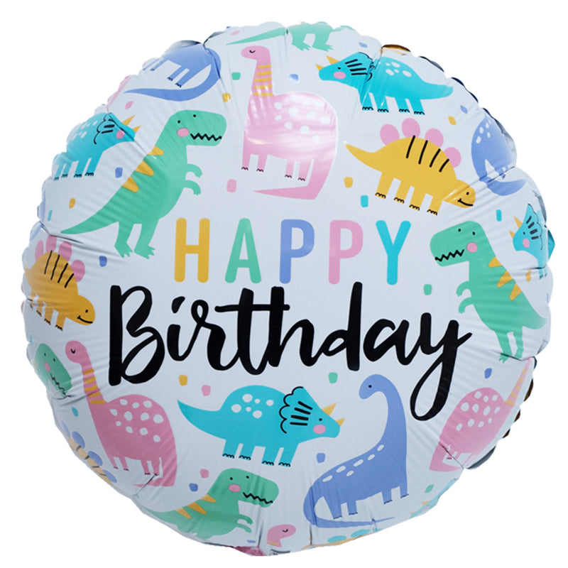 18" Birthday Dino