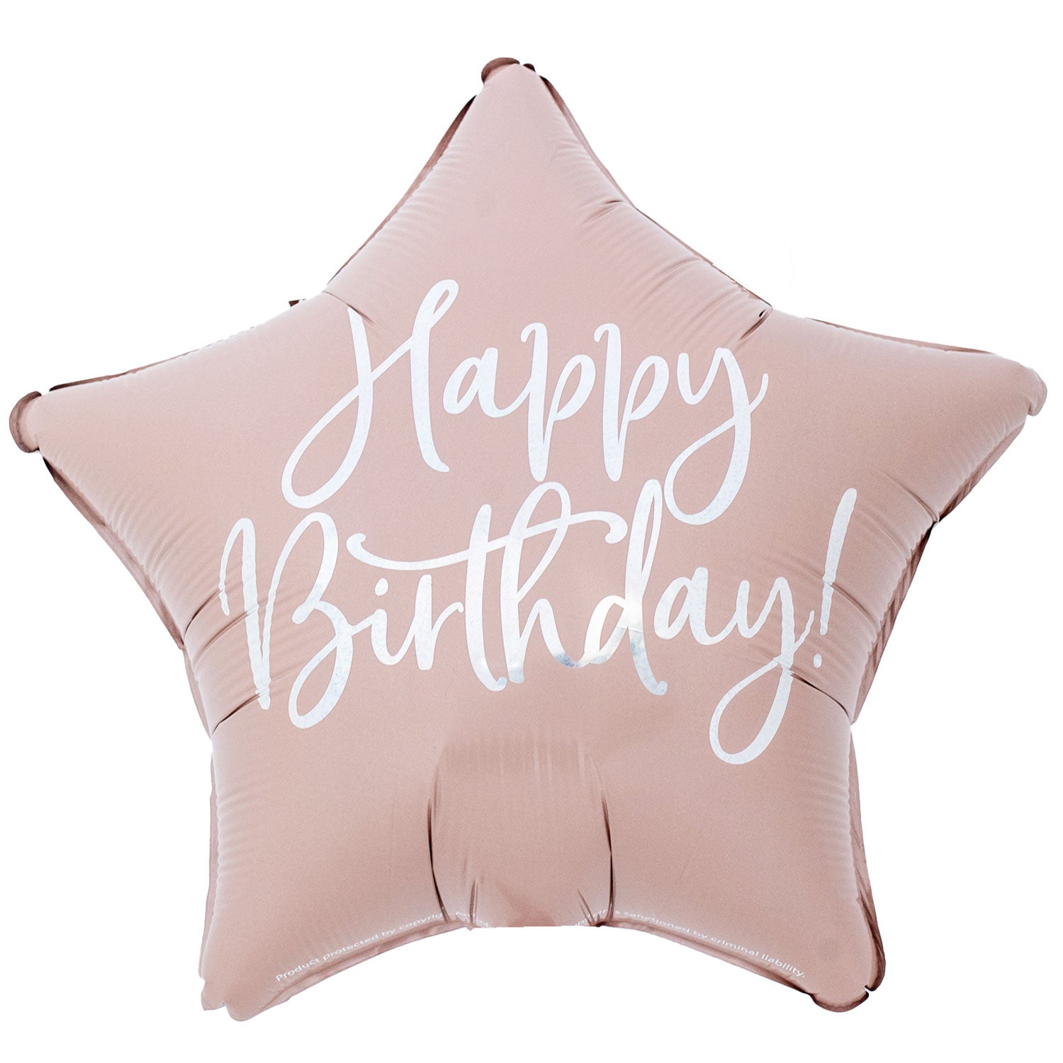 18" Birthday Star - Pink