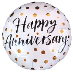 18" Happy Anniversary Dot