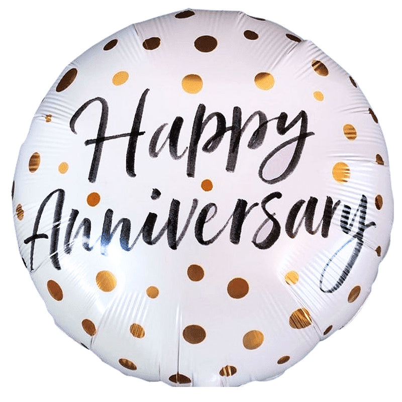 18" Happy Anniversary Dot