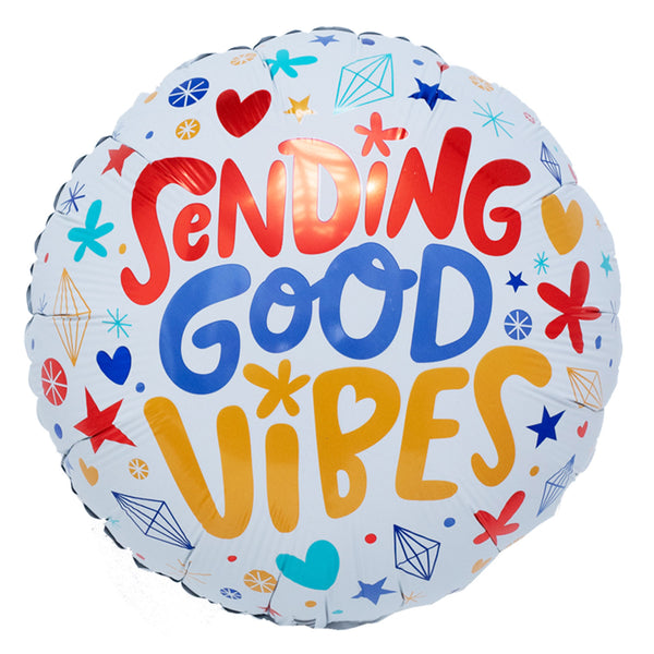 18" Sending Good Vibes
