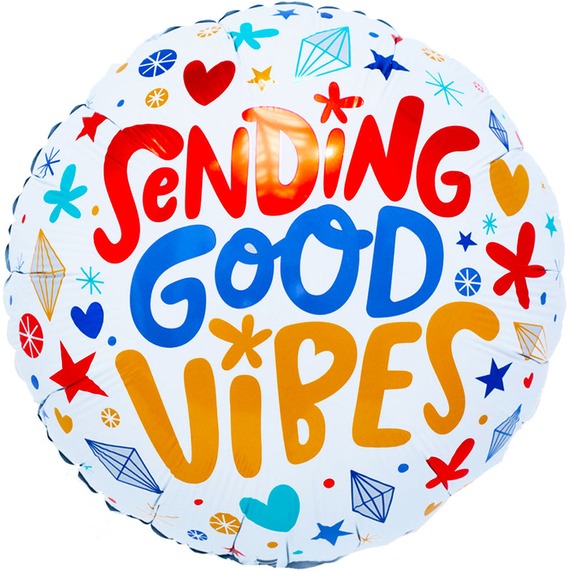 18" Sending Good Vibes