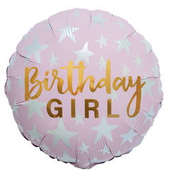 18" Pink Birthday Girl