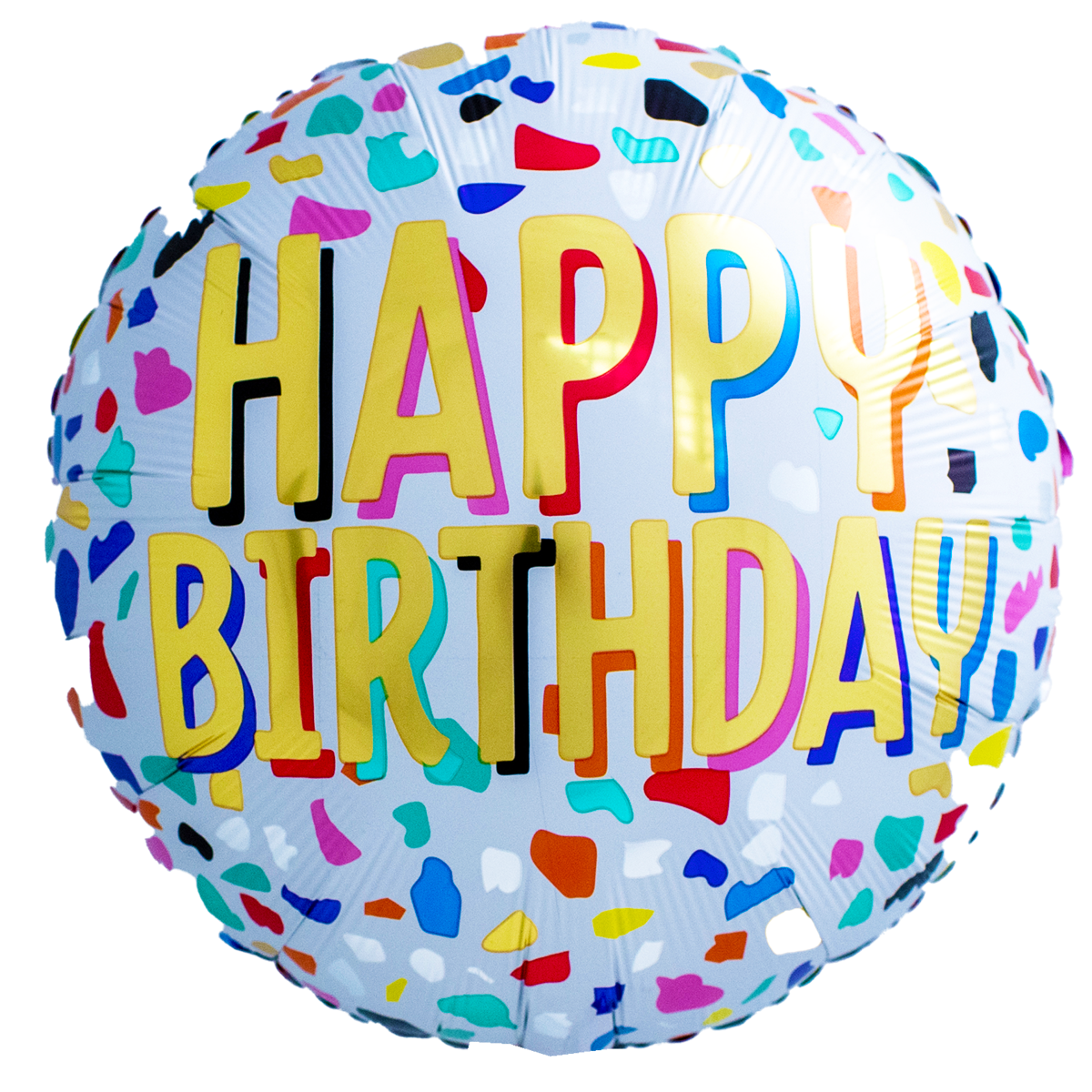 18" Birthday - Terrazzo