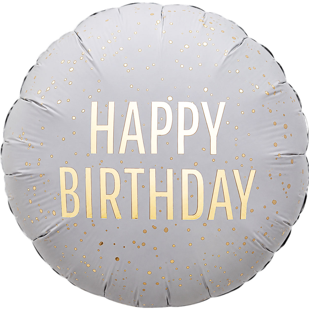 18" Birthday - Taupe Circle