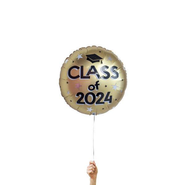 18" Gold Class of 2024