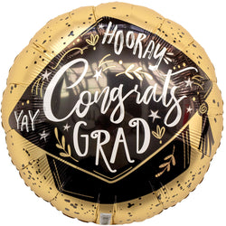 18" Hooray! Congrats Grad!