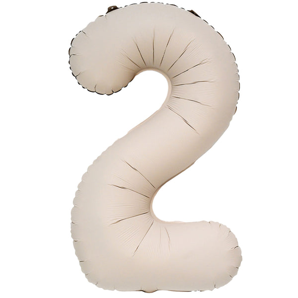 HELIUM-FILLED 40" # TWO - Taupe