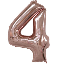 HELIUM-FILLED 40" # Four - Rose Gold