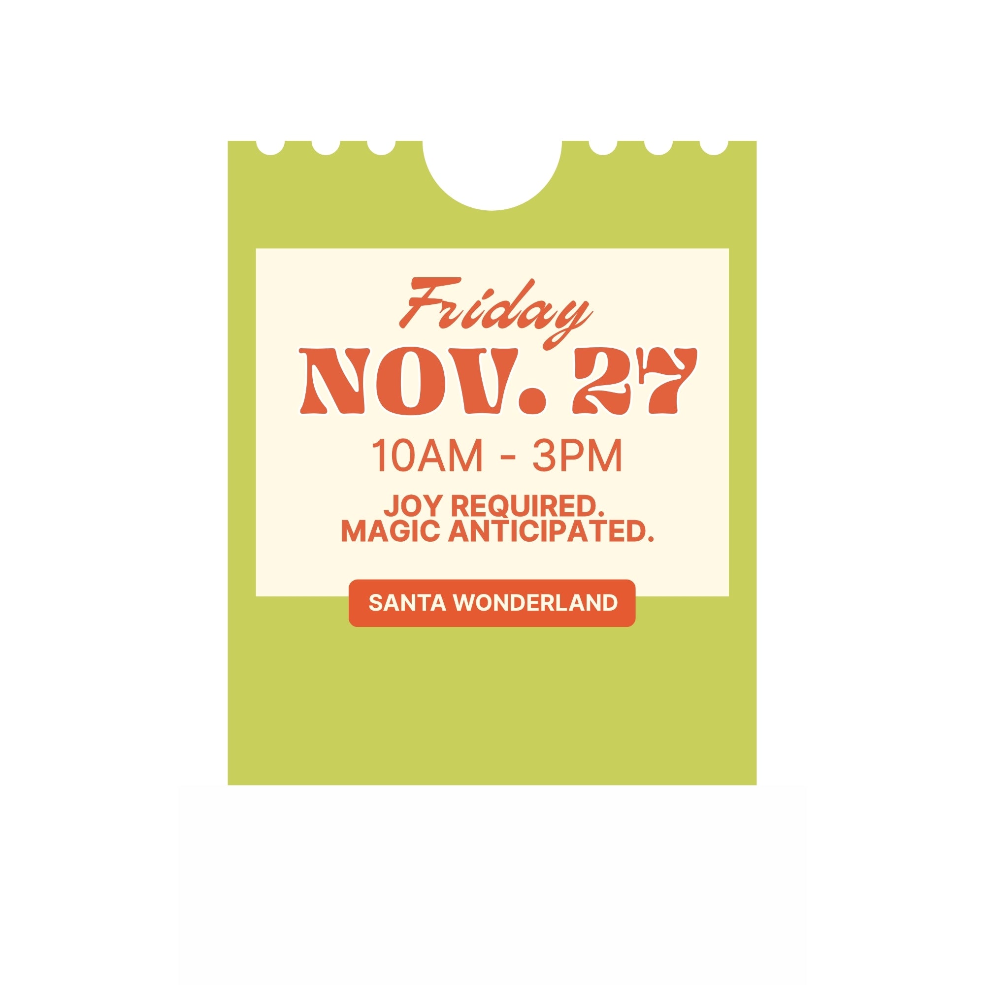 Santa Wonderland - November 27th