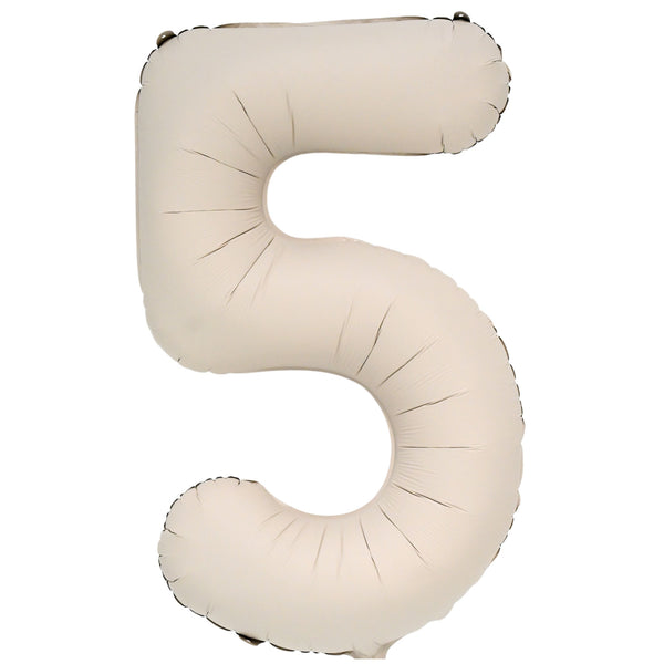 HELIUM-FILLED 40" # FIVE - Taupe