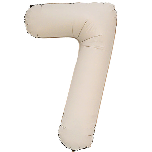 HELIUM-FILLED 40" # SEVEN - Taupe