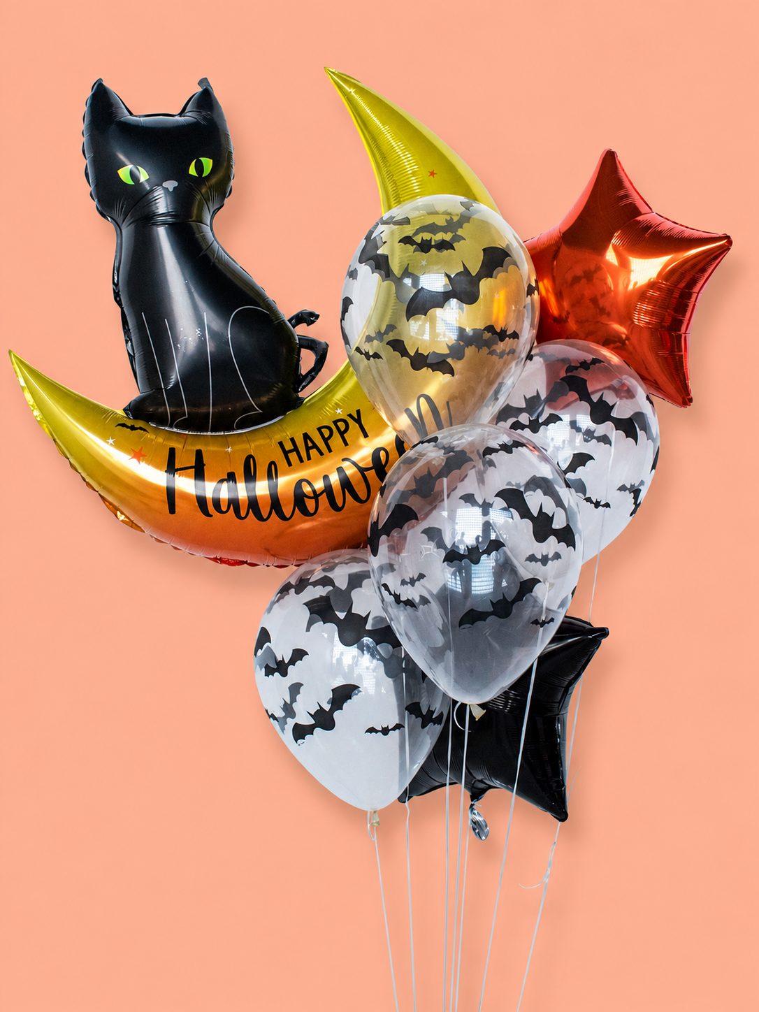 Halloween Bouquet - Cats & Bats!