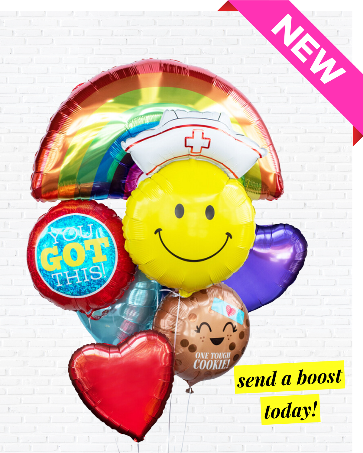 Yaas! Helium Engagement Bouquet | Luft Balloon | Solid Color Balloons ...