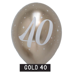 Helium-filled 11" Gold - 40
