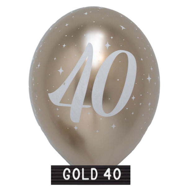Helium-filled 11" Gold - 40