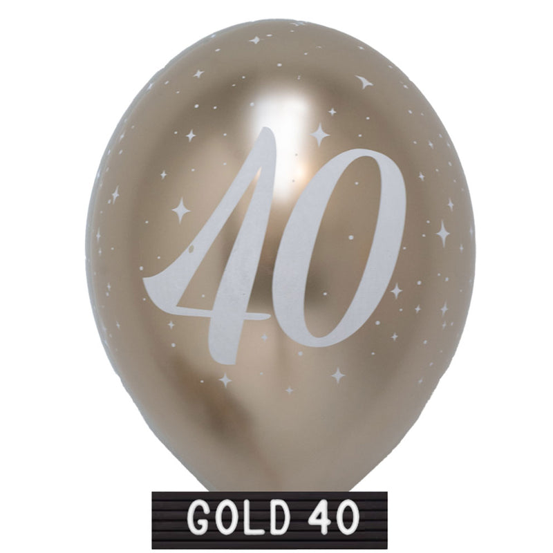 Helium-filled 11" Gold - 40