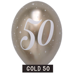 Helium-filled 11" Gold - 50