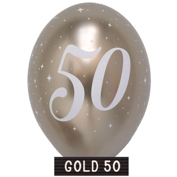 Helium-filled 11" Gold - 50