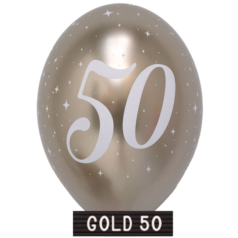 Helium-filled 11" Gold - 50