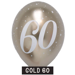 Helium-filled 11" Gold - 60