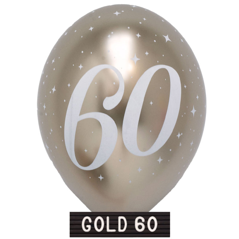 Helium-filled 11" Gold - 60