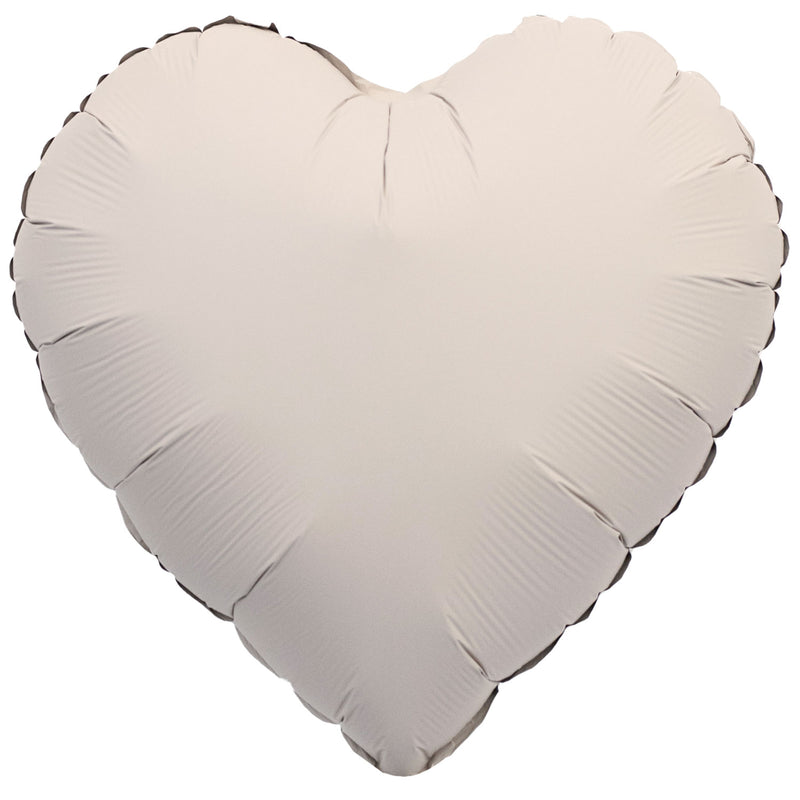 Heart - Matte Taupe