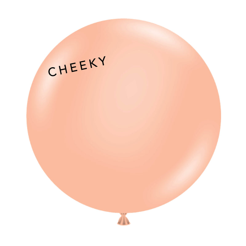 Jumbo Round Balloon - Gray