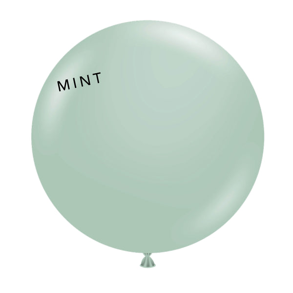 Jumbo Round Balloon - Mint