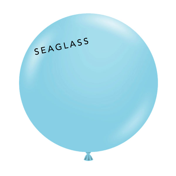 Jumbo Round Balloon - Seaglass