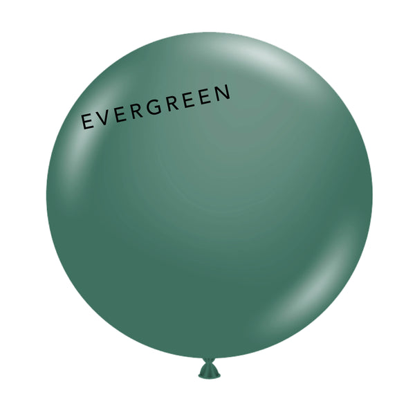Jumbo Round Balloon - Evergreen