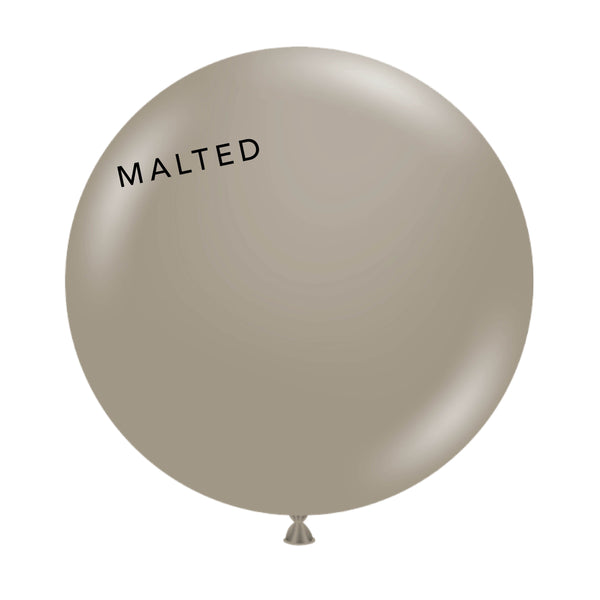 Jumbo Round Balloon - Malted