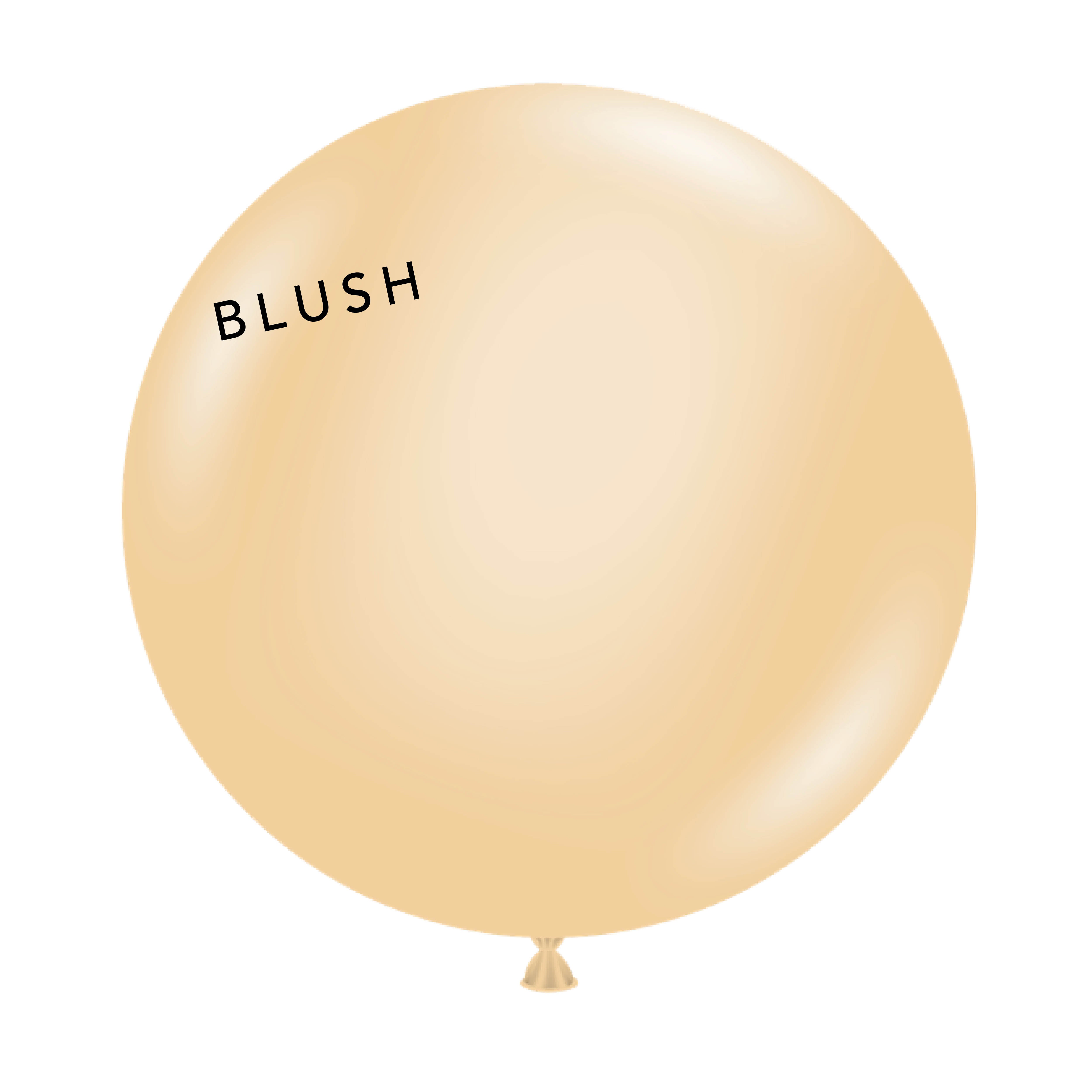 Jumbo Round Balloon - Blush