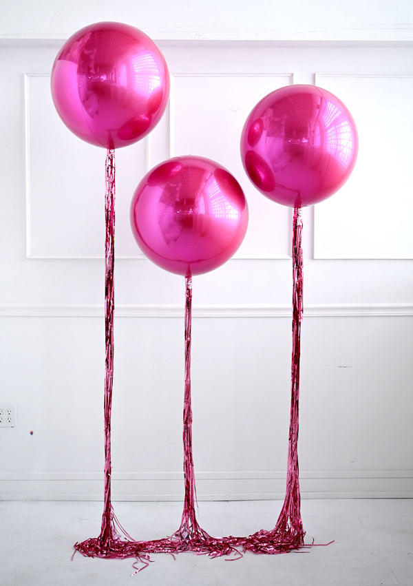 Mirrored Orbz - HOT PINK