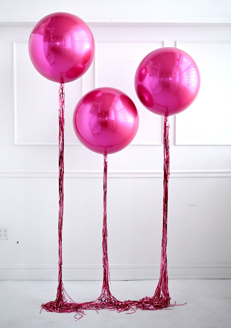 Mirrored Orbz - HOT PINK