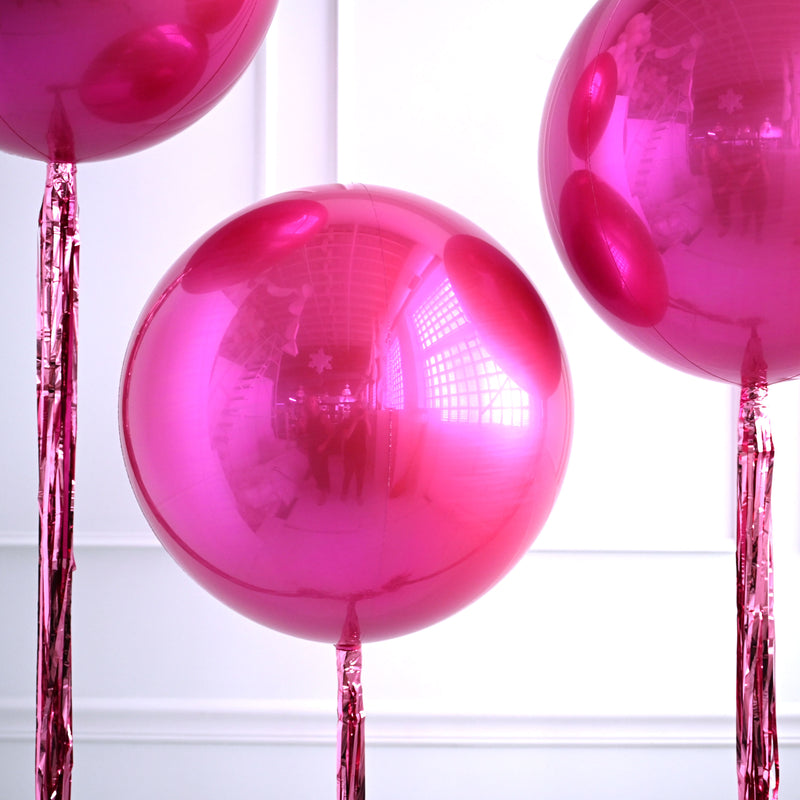 Mirrored Orbz - HOT PINK