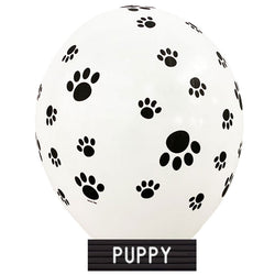 Helium-filled 11" Puppy Latex