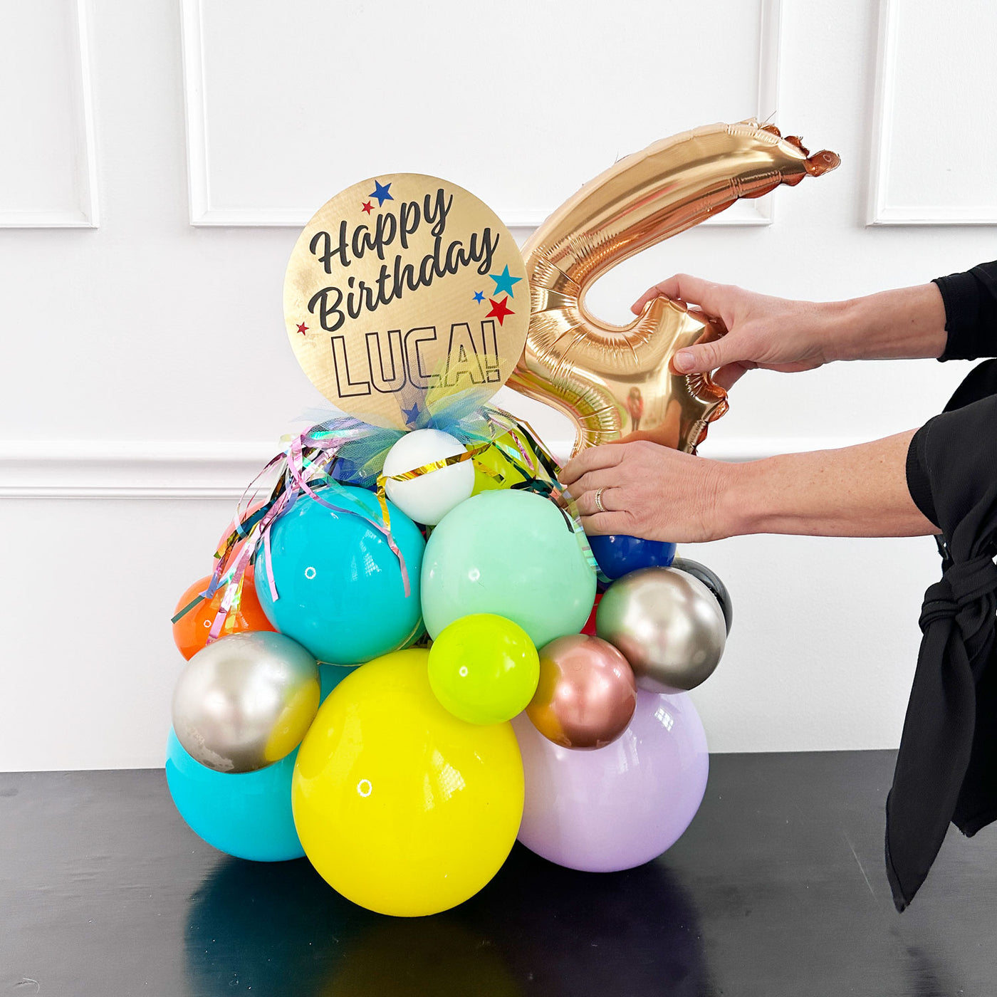 Tabletop BURST | Luft Balloon | Solid Color Balloons Chicago