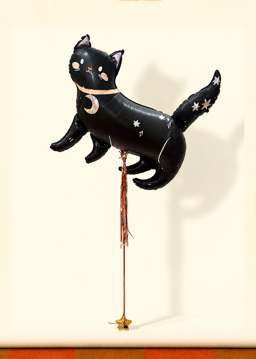 Uptown Spooky - Midnight Cat with Tassel