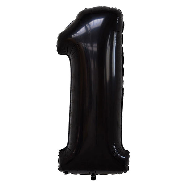 HELIUM-FILLED 40" # ONE - Black