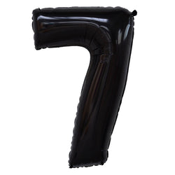40" Number SEVEN - Black