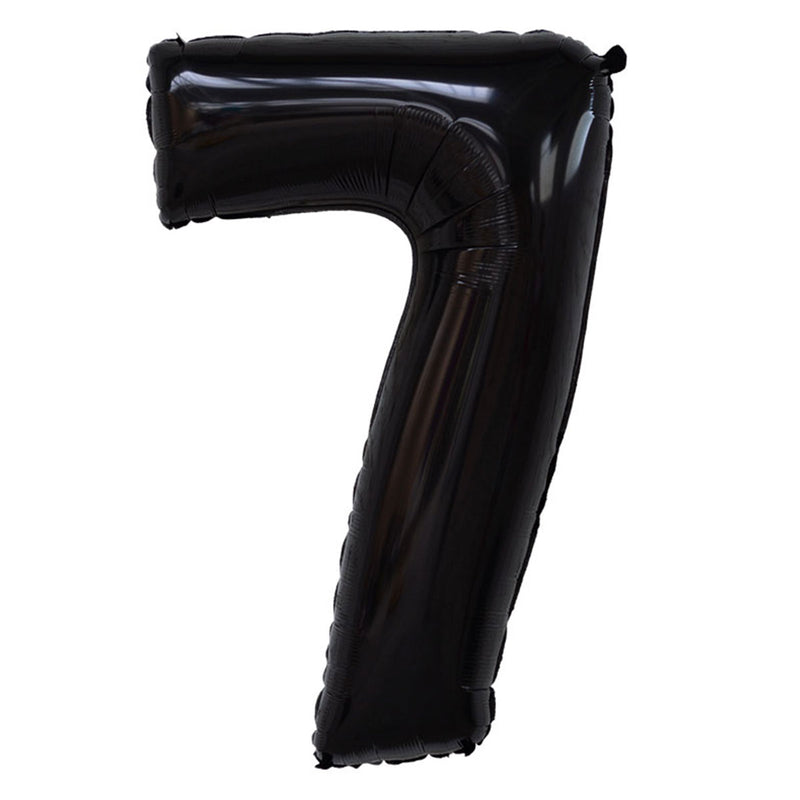 40" Number SEVEN - Black